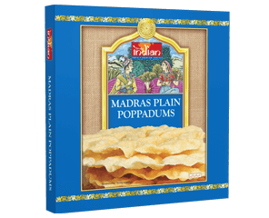 Madras Plain Poppadum Box